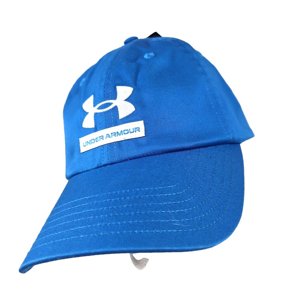 Under Armour UA Free Fit Essential Adjustable Strap Hat Blue NWT New